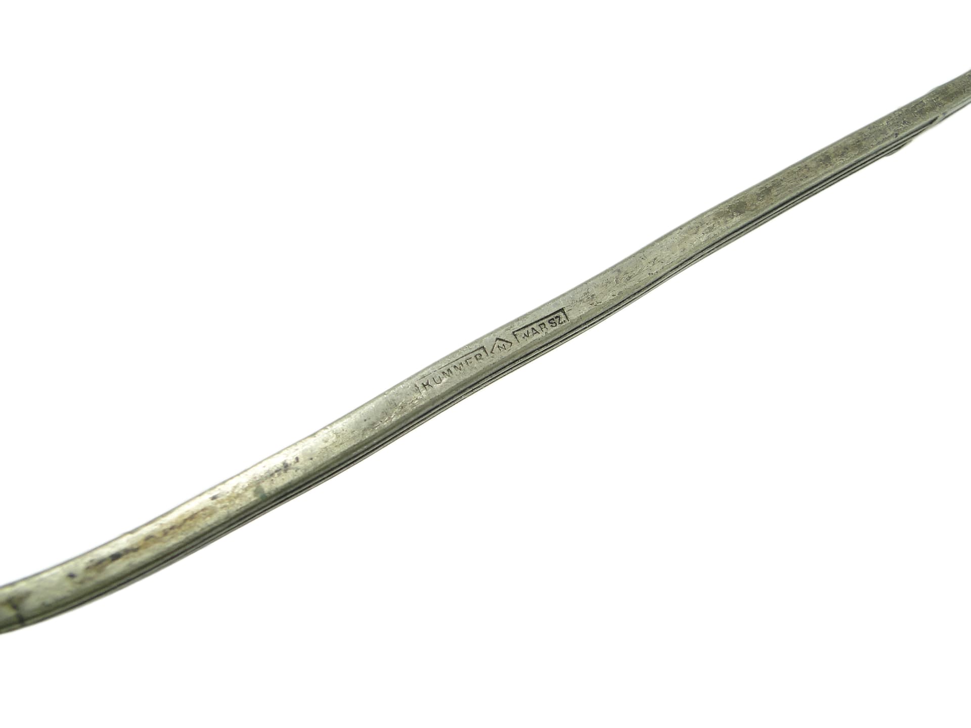 Chochla do zupy Art Nouveau, alpacca srebrzona, Kummer, Polska, lata 20. - 94605