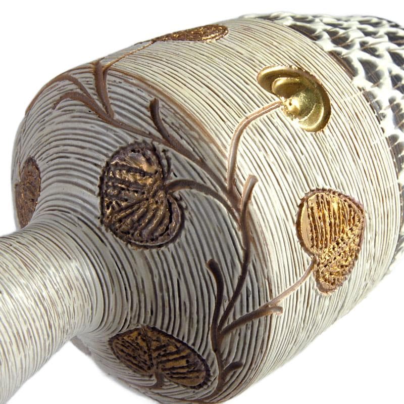 Gilded Sgraffito Vase, Fratelli Fanciullacci, Italy, 1960s - 7042