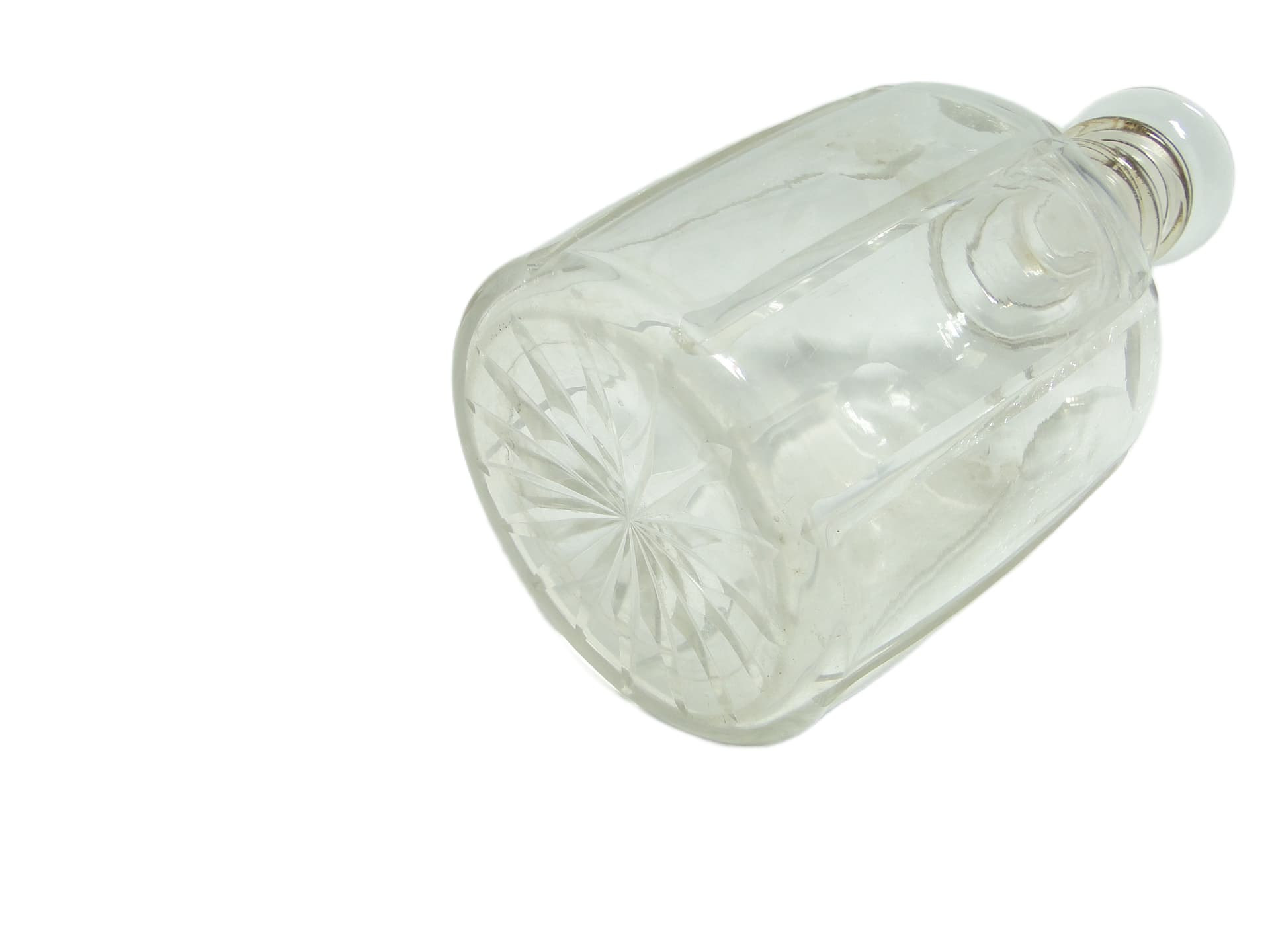 Karafka Biedermeier, kryształ, Francja, XIX w. - 94824