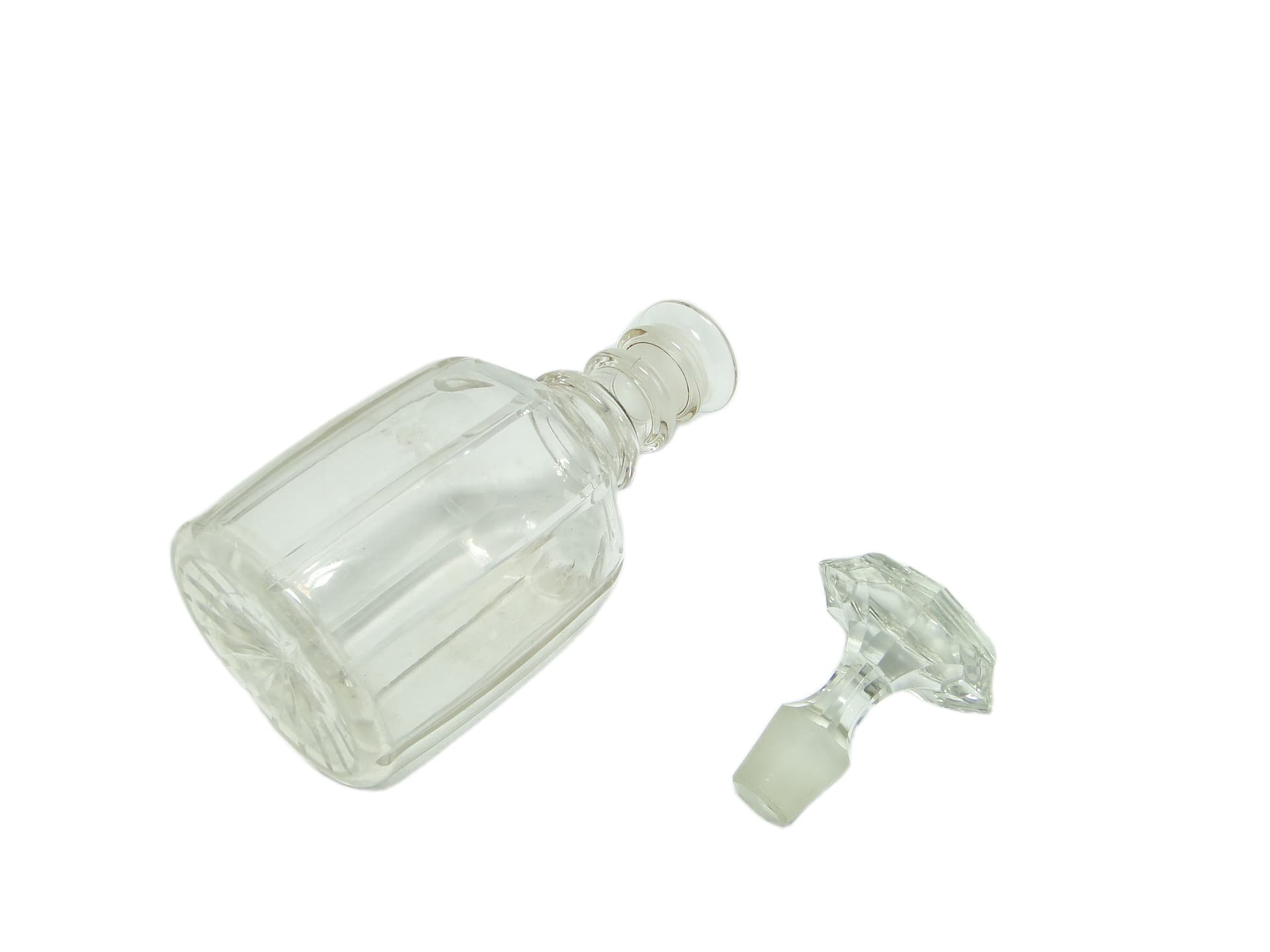 Karafka Biedermeier, kryształ, Francja, XIX w. - 94827