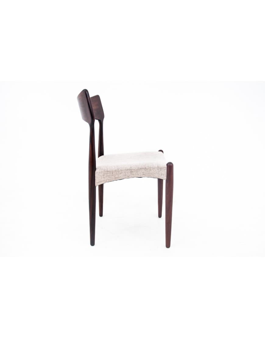 Palisandrowe krzesła, proj. Bernhard Pedersen & Son, Dania, lata 60. - 58096