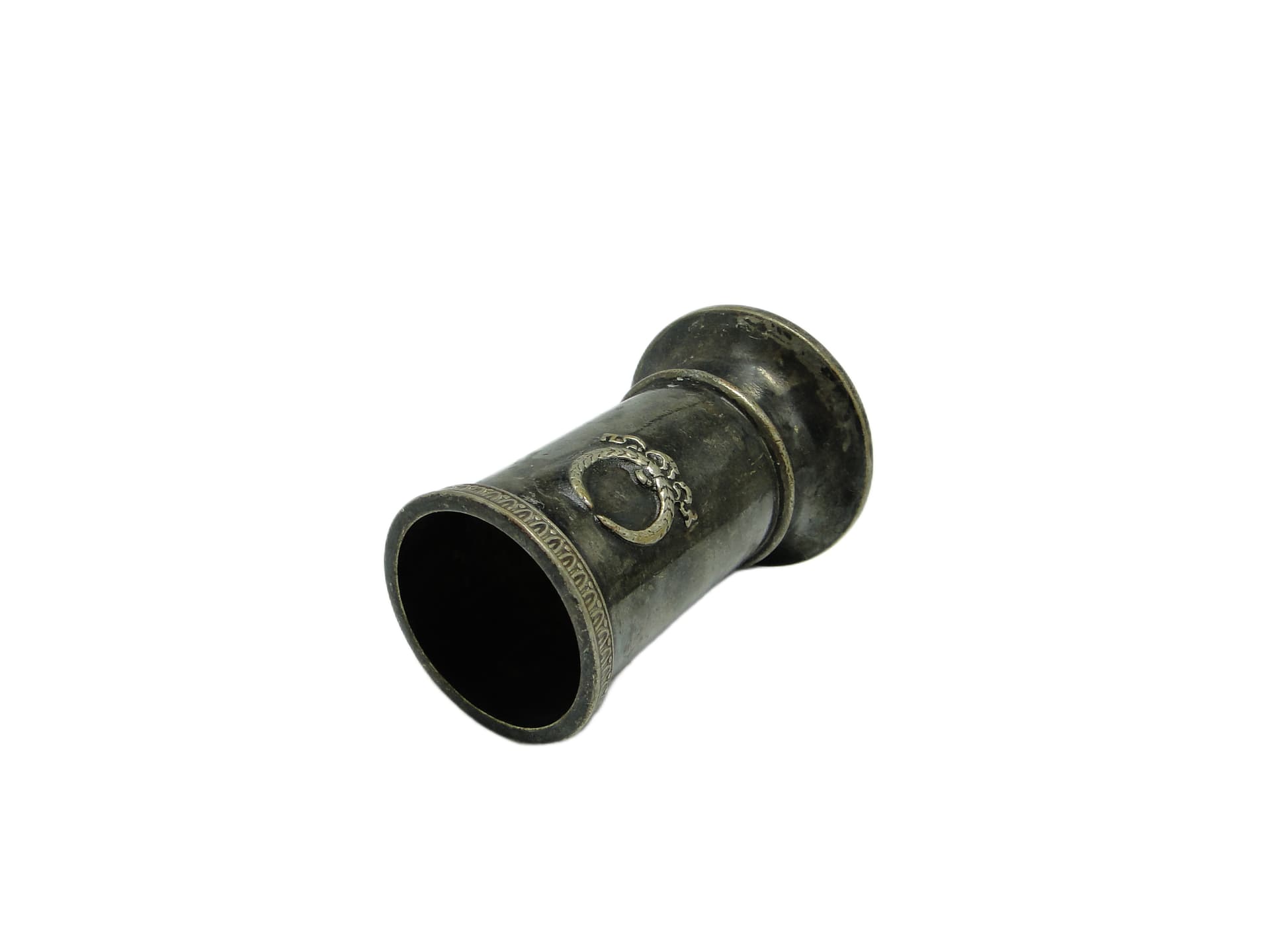 Wykałacznik, Art Nouveau, mosiądz srebrzony, Niemcy, początek XX w. - 95025