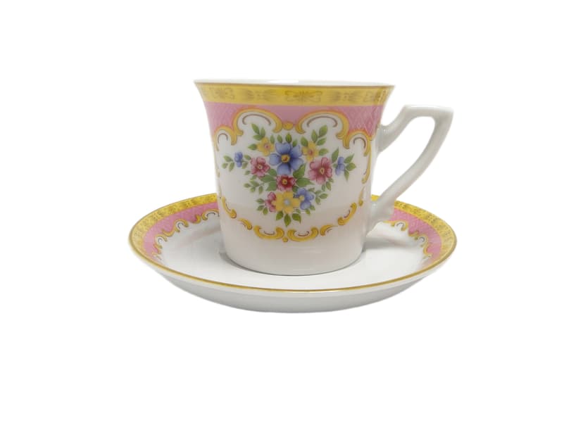 Filiżanka, Art Nouveau, porcelana, Niemcy, lata 50.