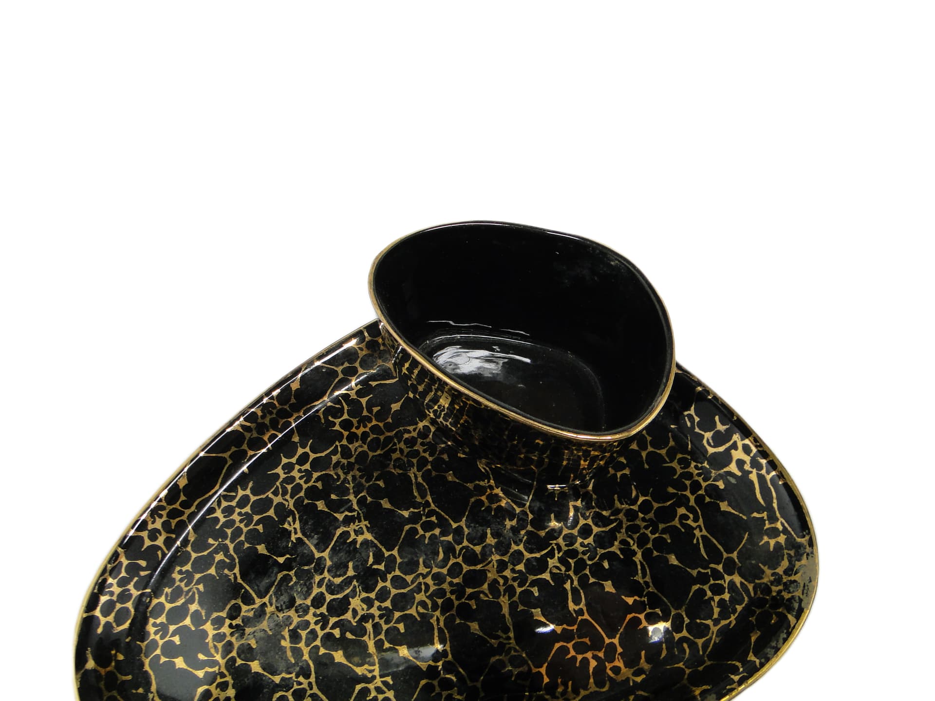 Zestaw palacza, mid-century modern, porcelana, Chodzież, Polska, lata 70. - 95185