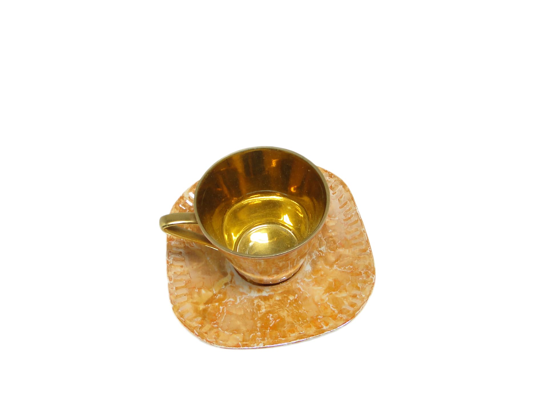 Filiżanka z podstawkiem Helena, mid-century modern, porcelana, Wawel, Polska, lata 70. - 95232