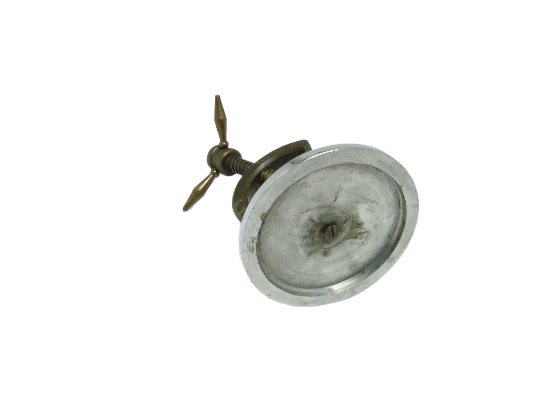 Dziadek do orzechów Art Deco, mosiądz, chrom, Niemcy, lata 30. - 95263