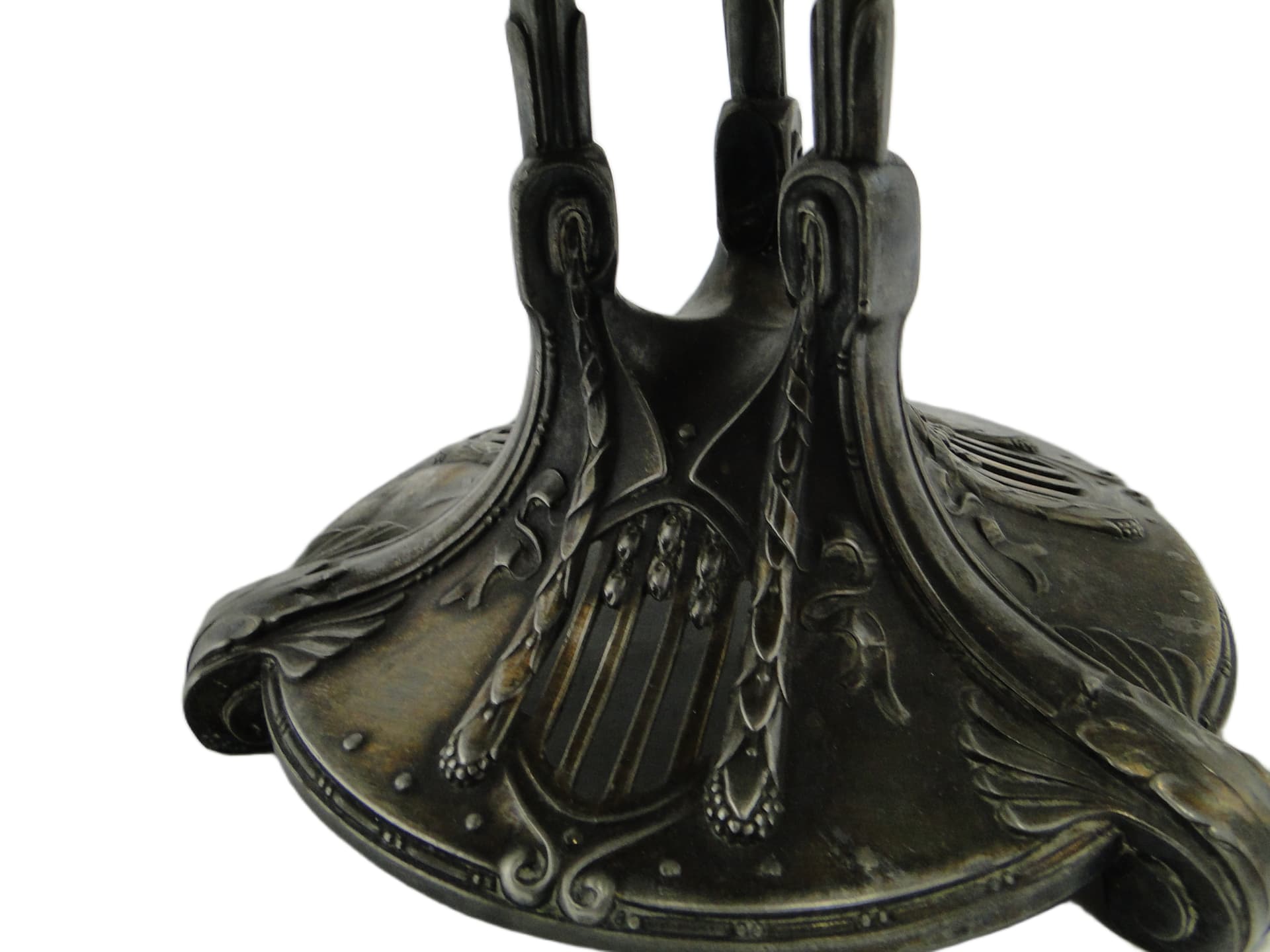 Patera Art Nouveau, szkło, Quist, Niemcy, początek XX w. - 95276