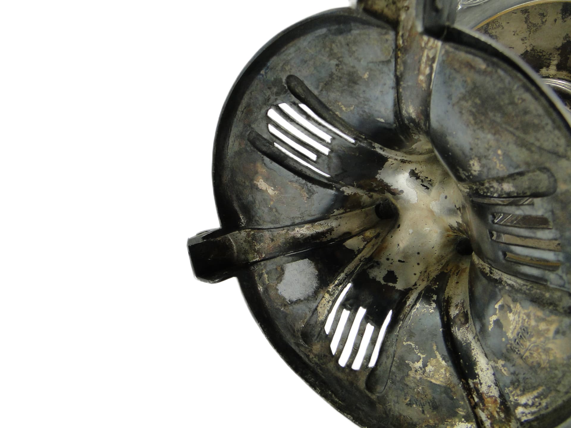 Patera Art Nouveau, szkło, Quist, Niemcy, początek XX w. - 95279