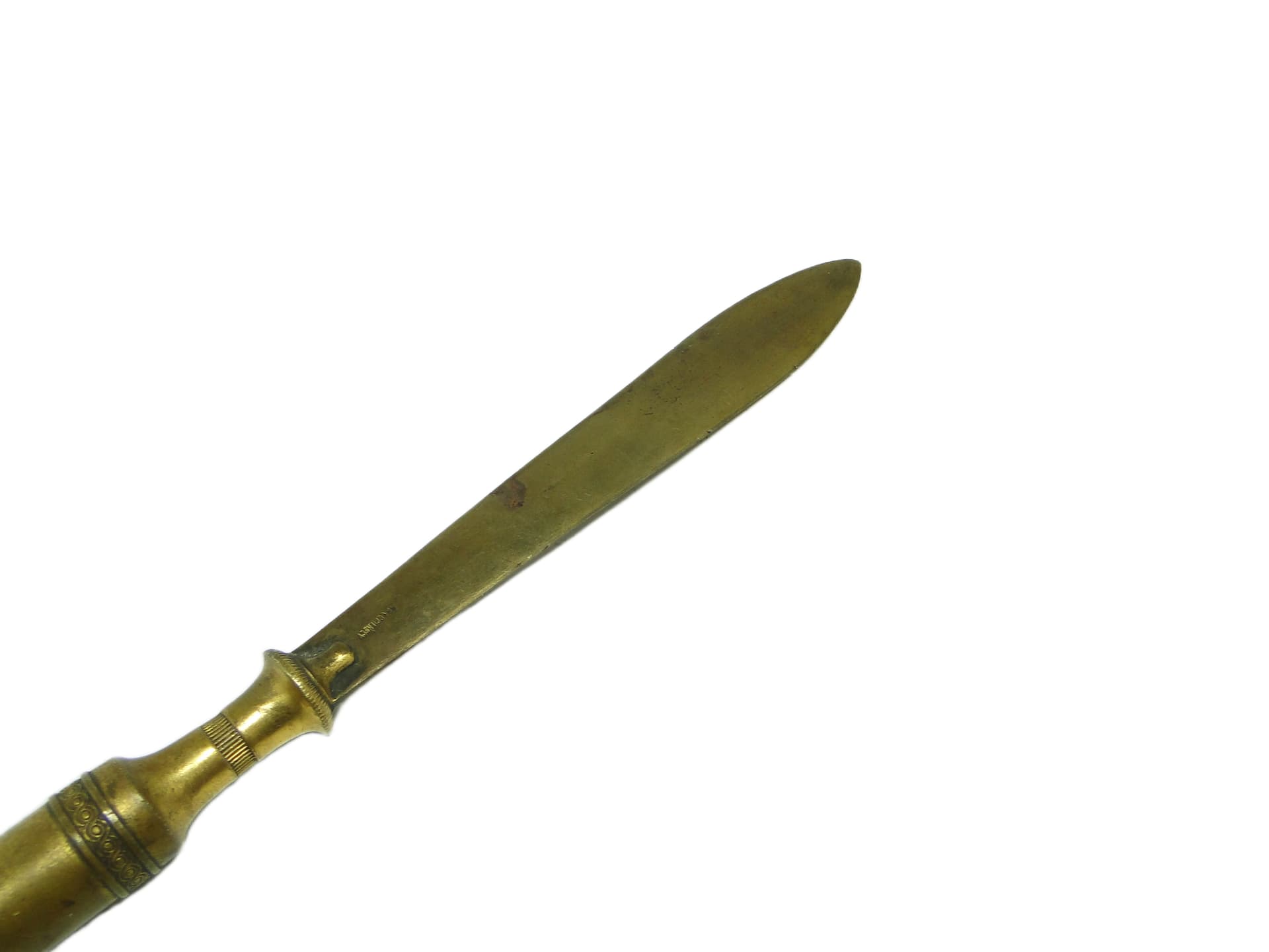 Nóż do listów eklektyczny, brąz, Bracia Łopieńskich, Polska, lata 20. - 95313