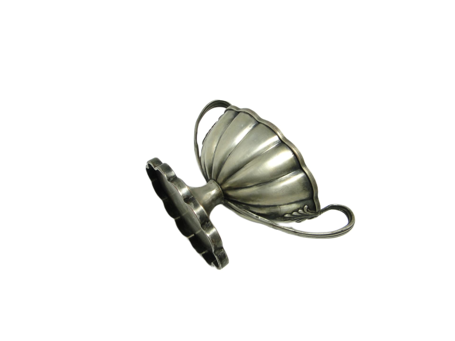 Solniczka Empire, miedź srebrzona, Francja, XIX w. - 95358