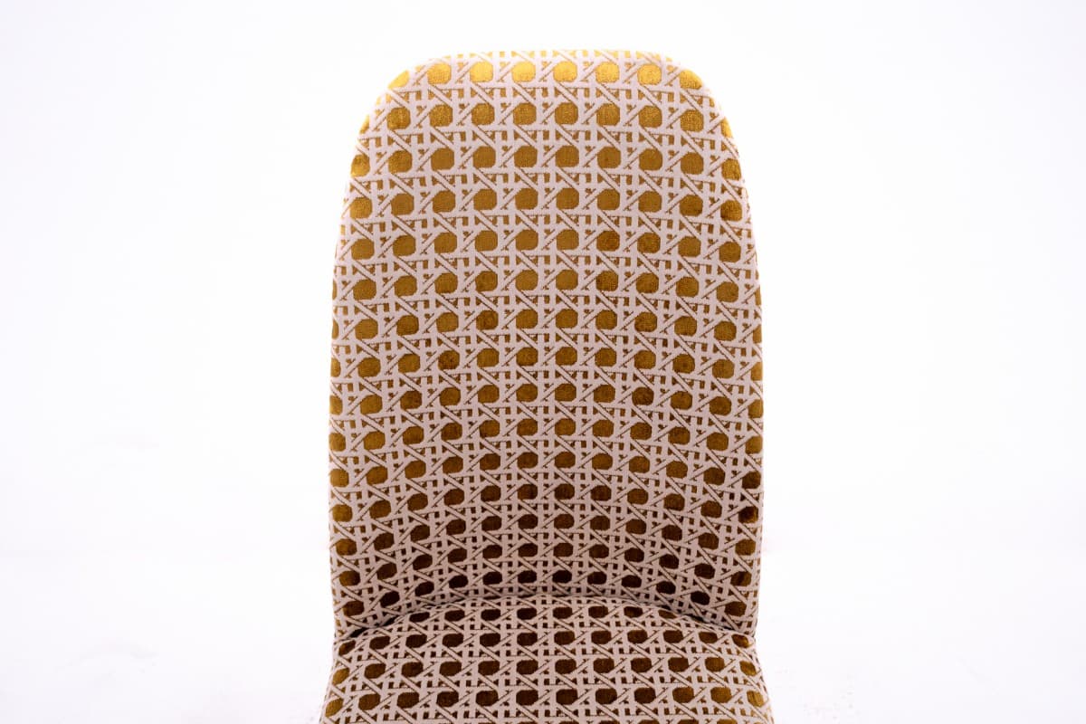 Yellow Set of 4 Chairs, Czechoslovakia, 1950s - 58132