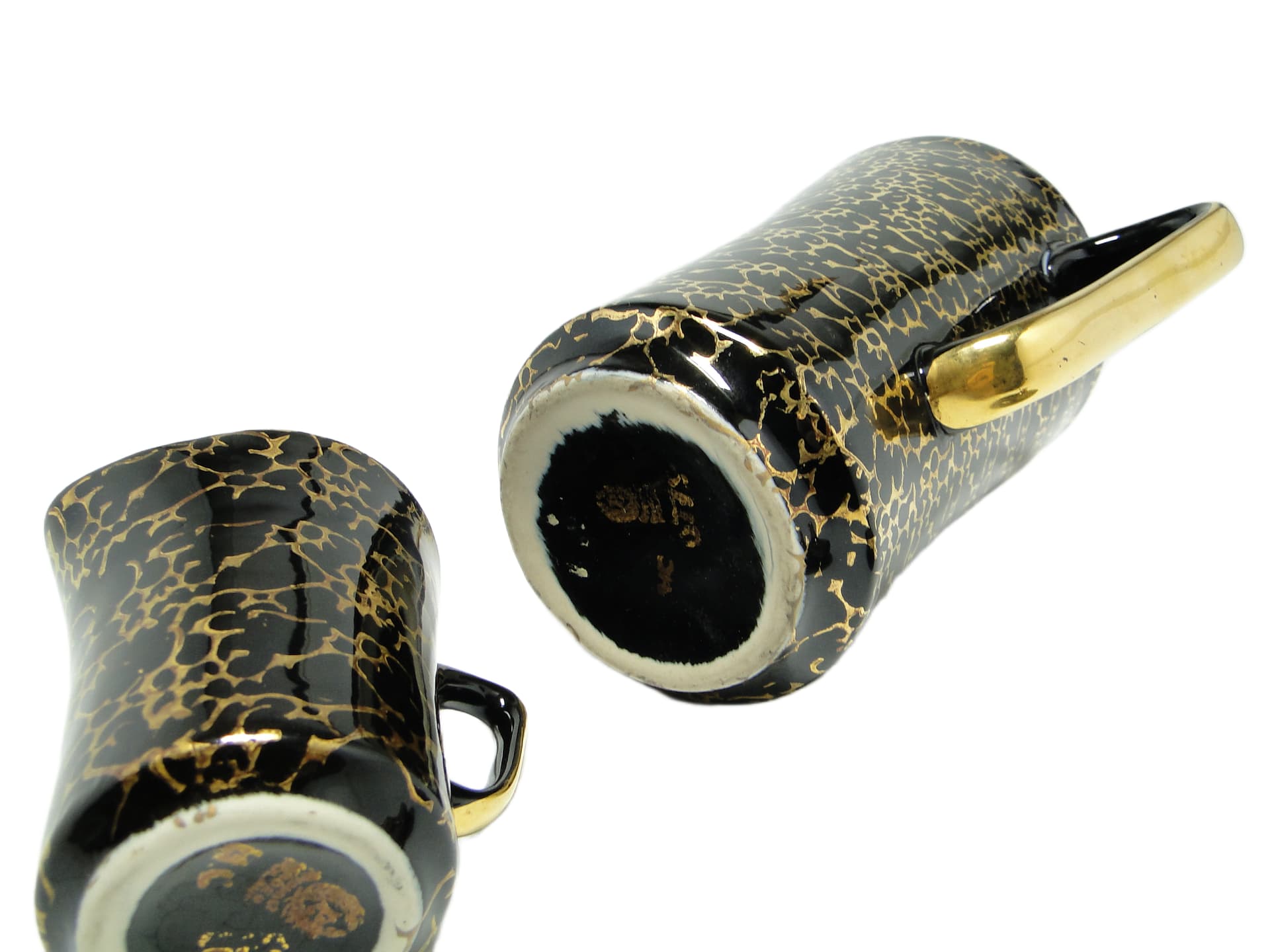 Dzbanek i cukiernica Ira, mid-century modern, porcelana, Ćmielów, Polska, lata 70. - 95554