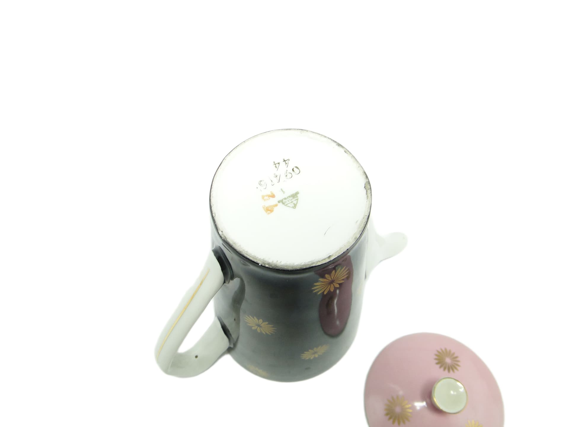 Dzbanek do kawy Mid-century modern, porcelana, Chodzież, Polska, lata 70. - 95580