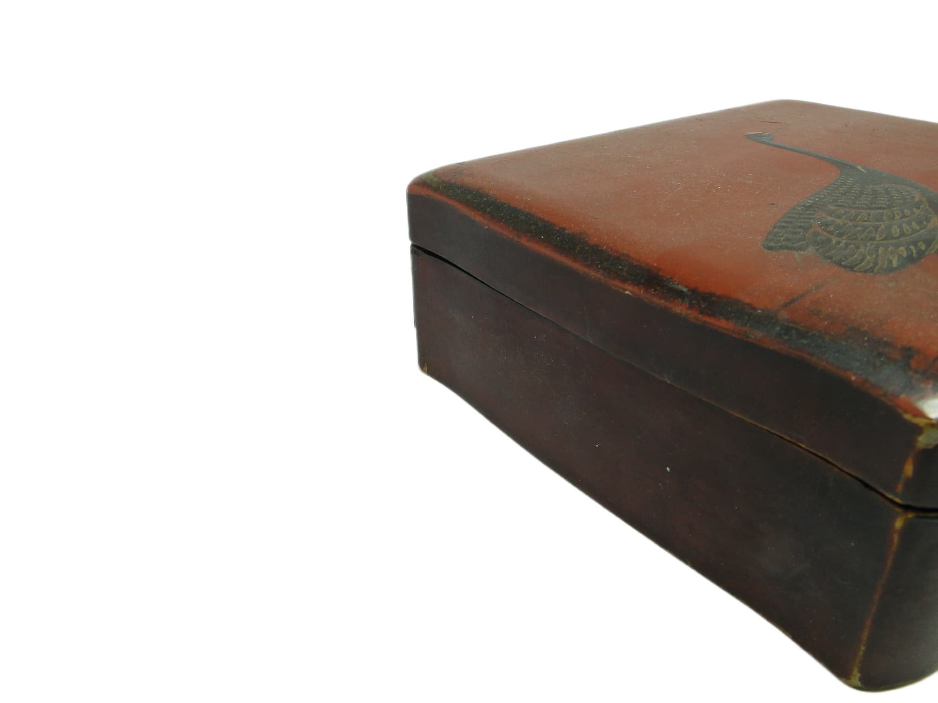 Pudełko, minimalizm, drewno lakierowane, Japonia, początek XX w. - 95897