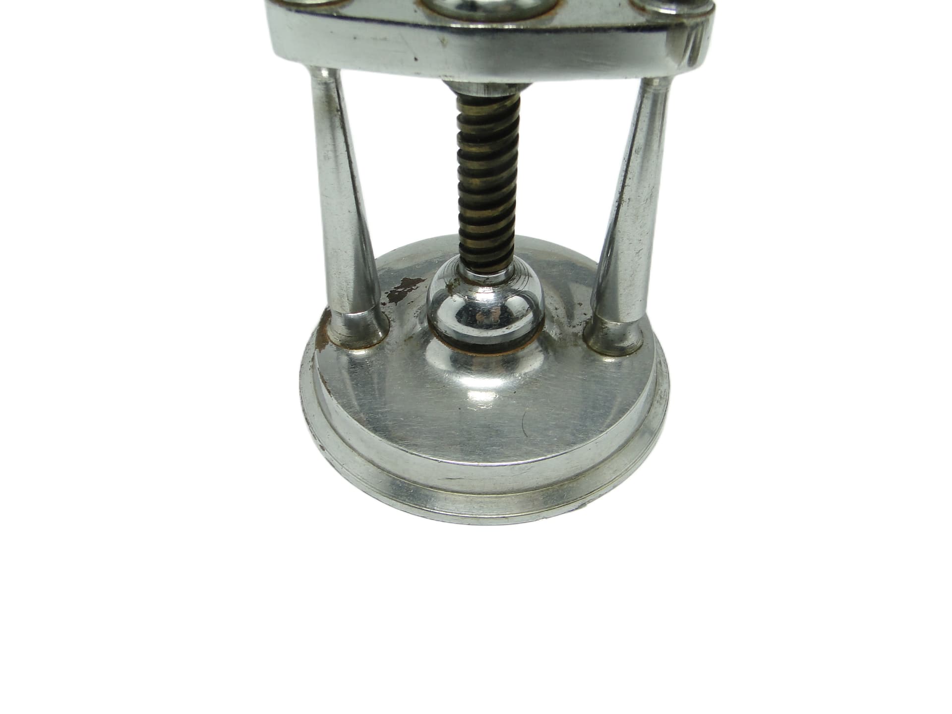 Dziadek do orzechów Art Deco, mosiądz chromowany, Niemcy, lata 30. - 96410