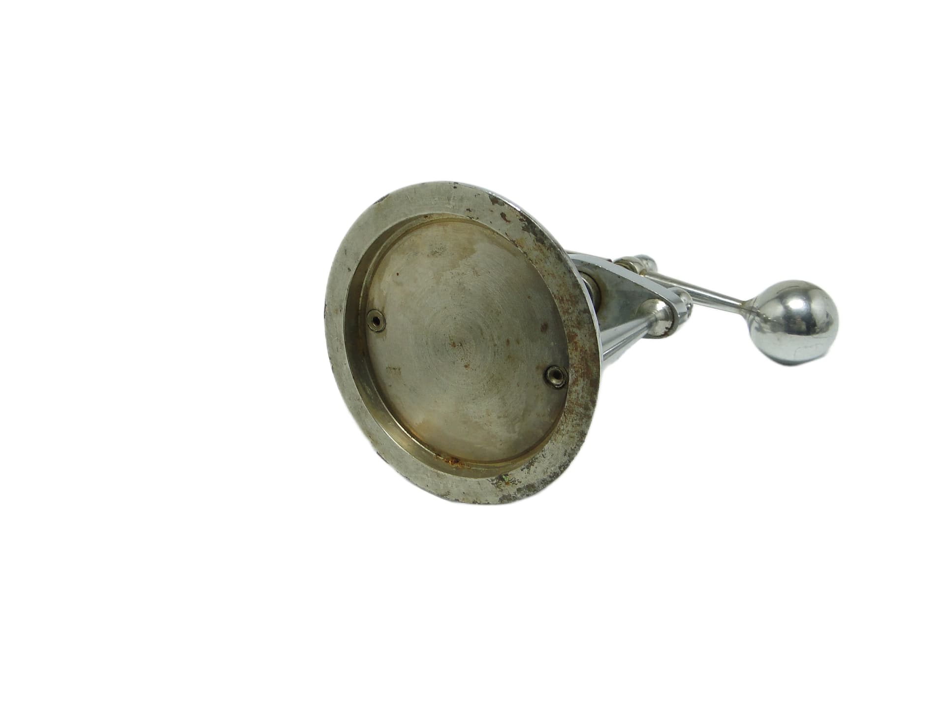 Dziadek do orzechów Art Deco, mosiądz chromowany, Niemcy, lata 30. - 96400