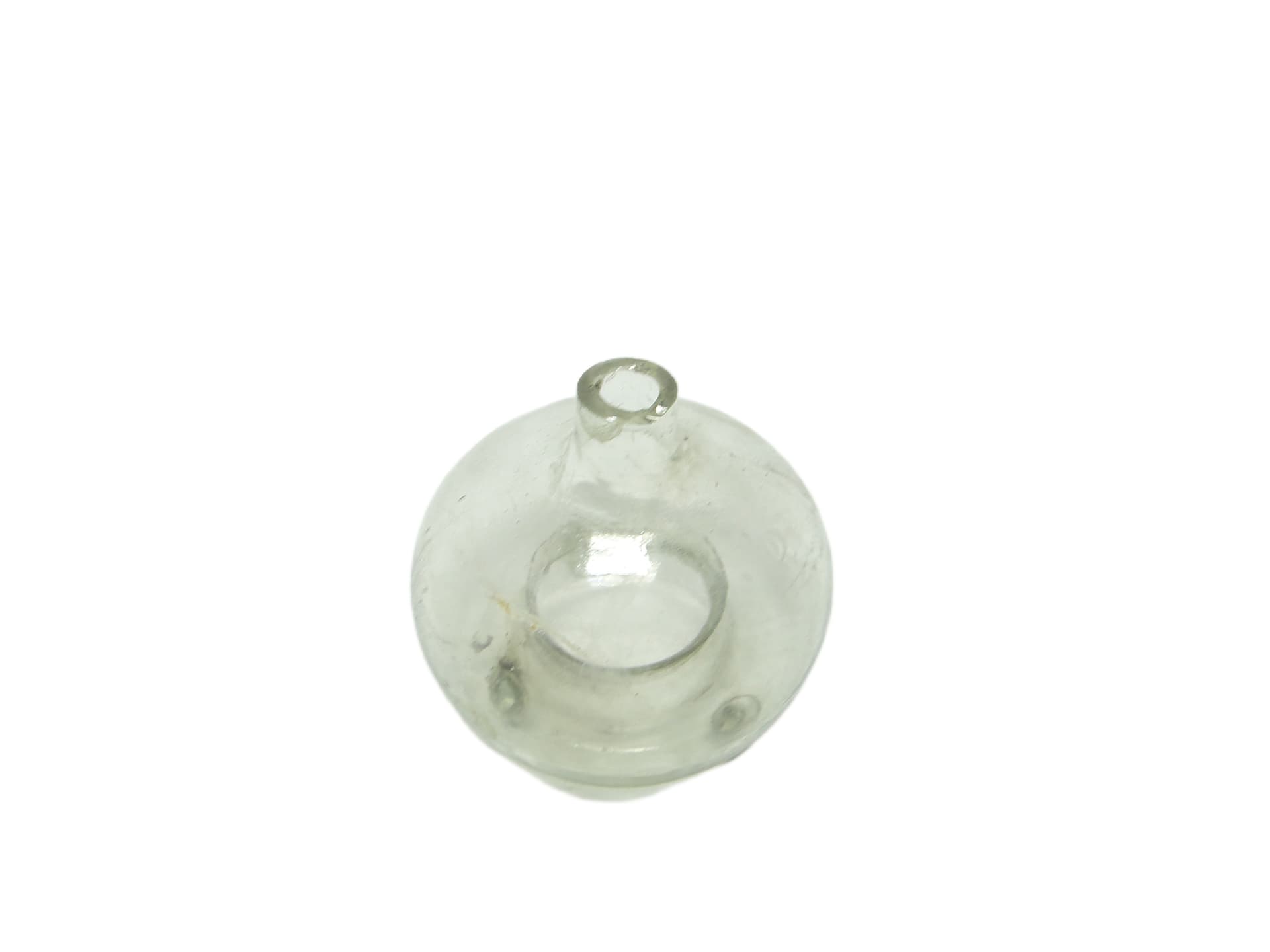 Łapka na muchy Art Deco, szkło transparentne, Polska, lata 50. - 96348