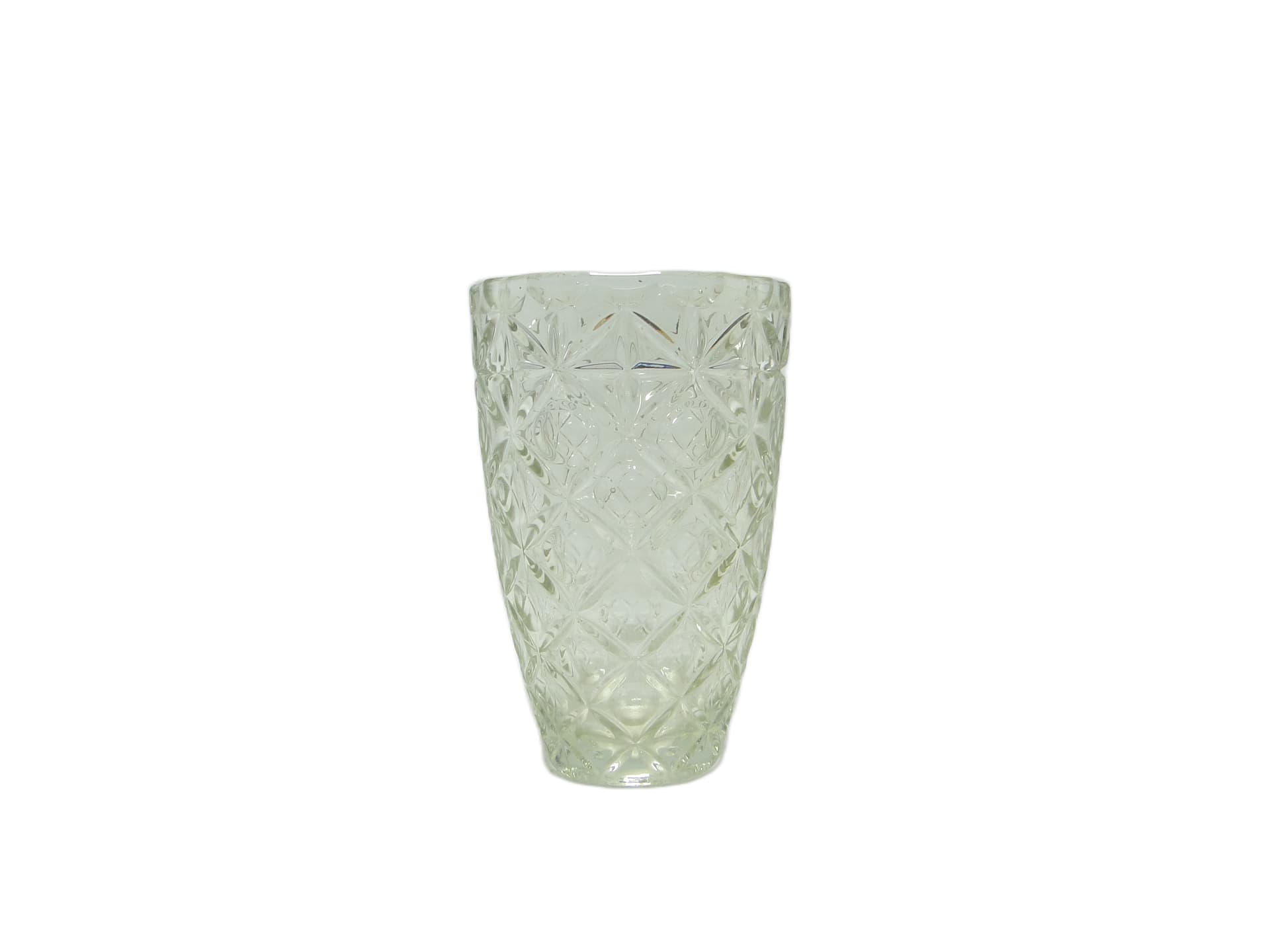 Wazon, mid-century modern, szkło, Huta Hortensja, Polska, lata 50.