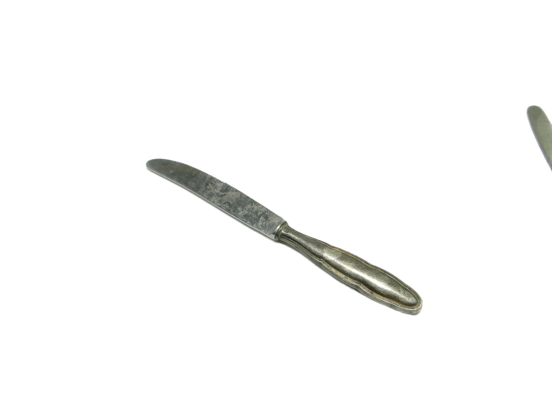 Art Deco bread knife, silver-plated brass, Germany, 1930s. - 96695