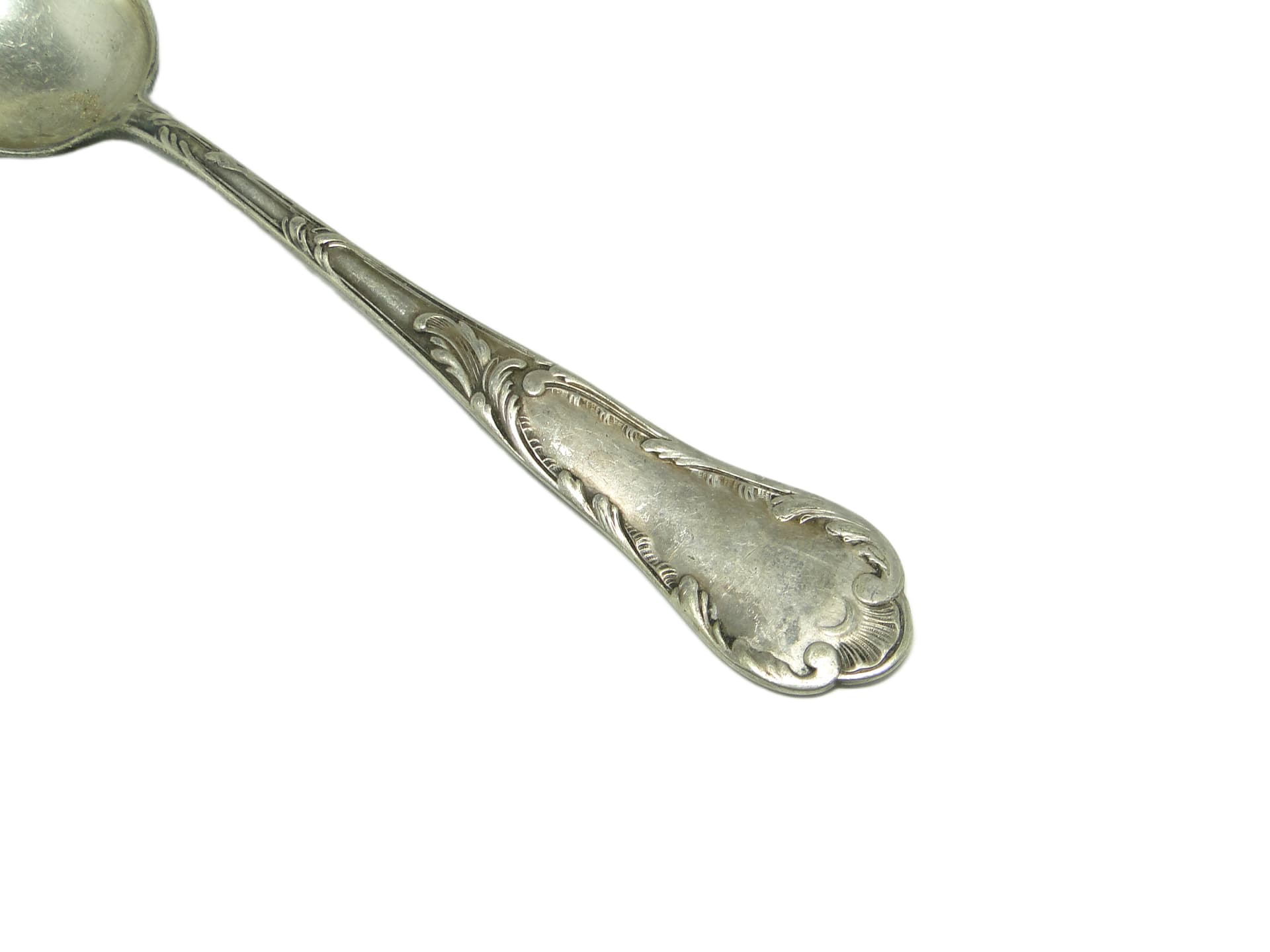 Sugar spoon, Art Nouveau, silver-plated brass, Poland, 1930s. - 96706