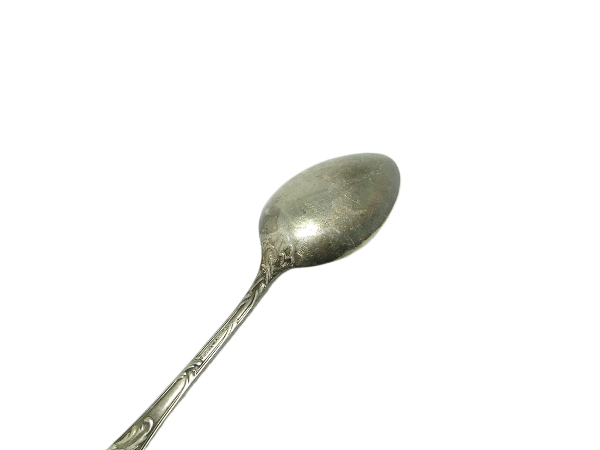 Sugar spoon, Art Nouveau, silver-plated brass, Poland, 1930s. - 96710