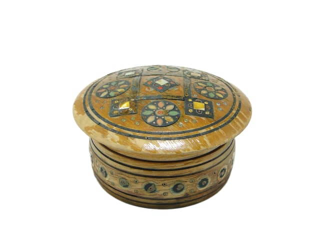 Box, Hutsul style, beech, Poland, 1930s. - DIMENSION