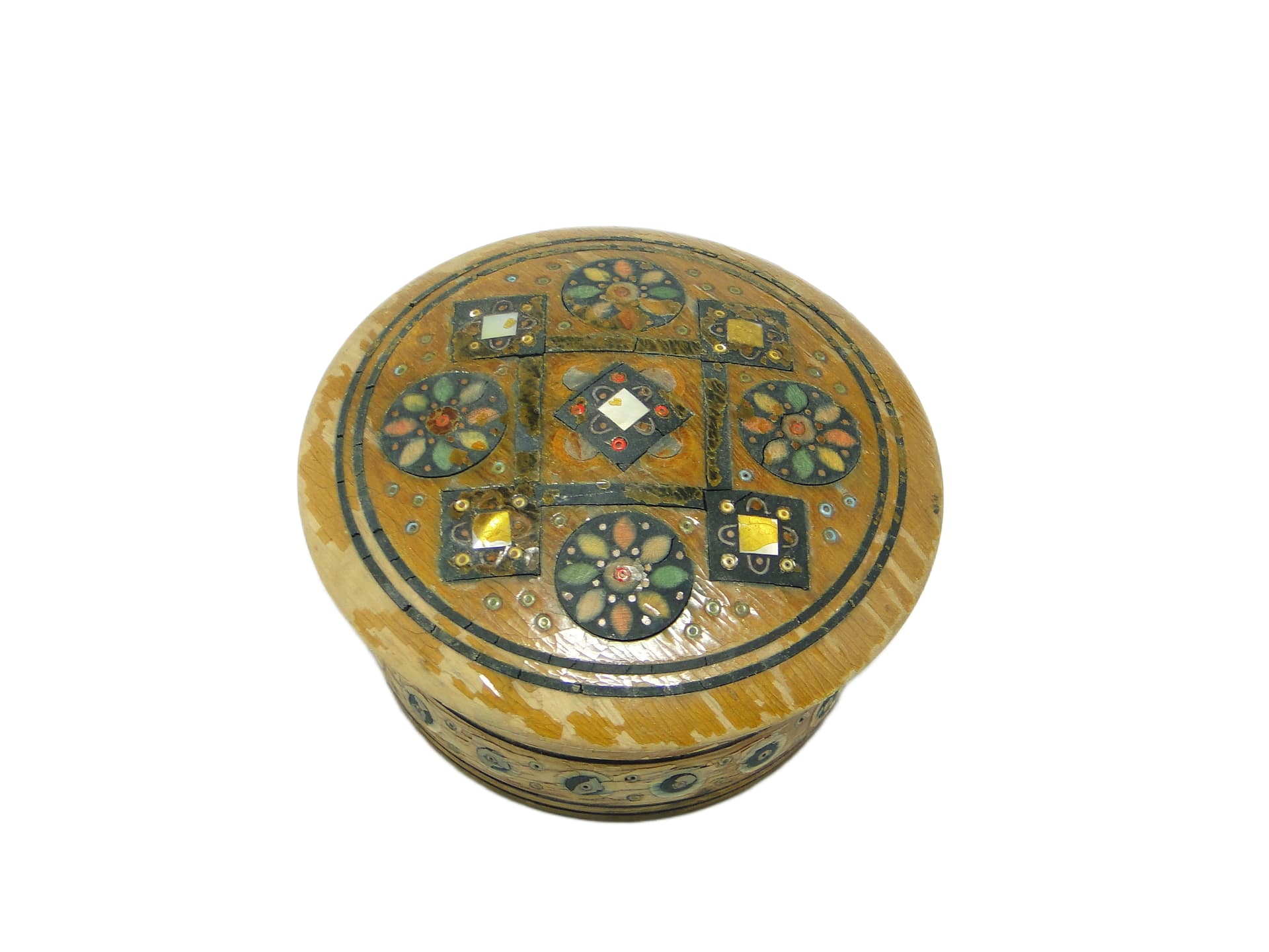 Box, Hutsul style, beech, Poland, 1930s. - 96784