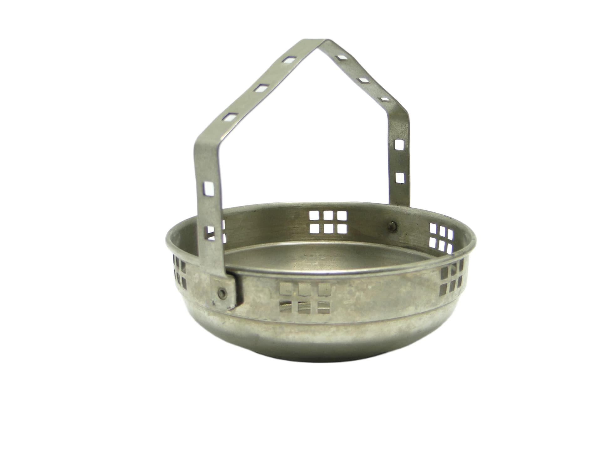 Sugar bowl, Art Nouveau, silver-plated brass, Austria, early 20th c. - 96895