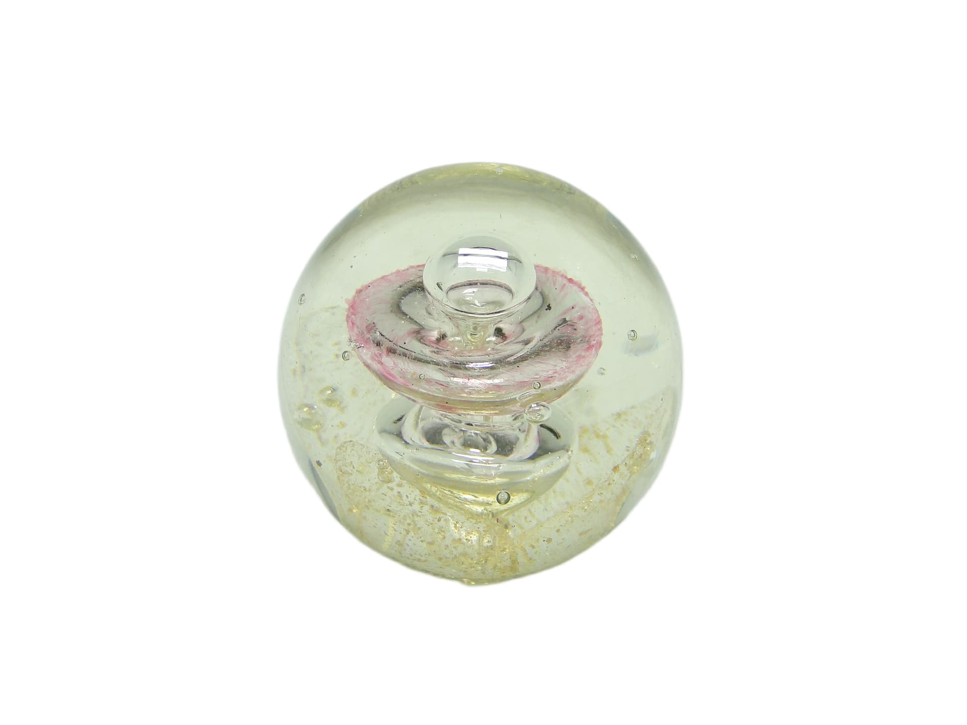 Paperweight, mid-century modern, glass, Murano, Italy, 1950s. - 96944