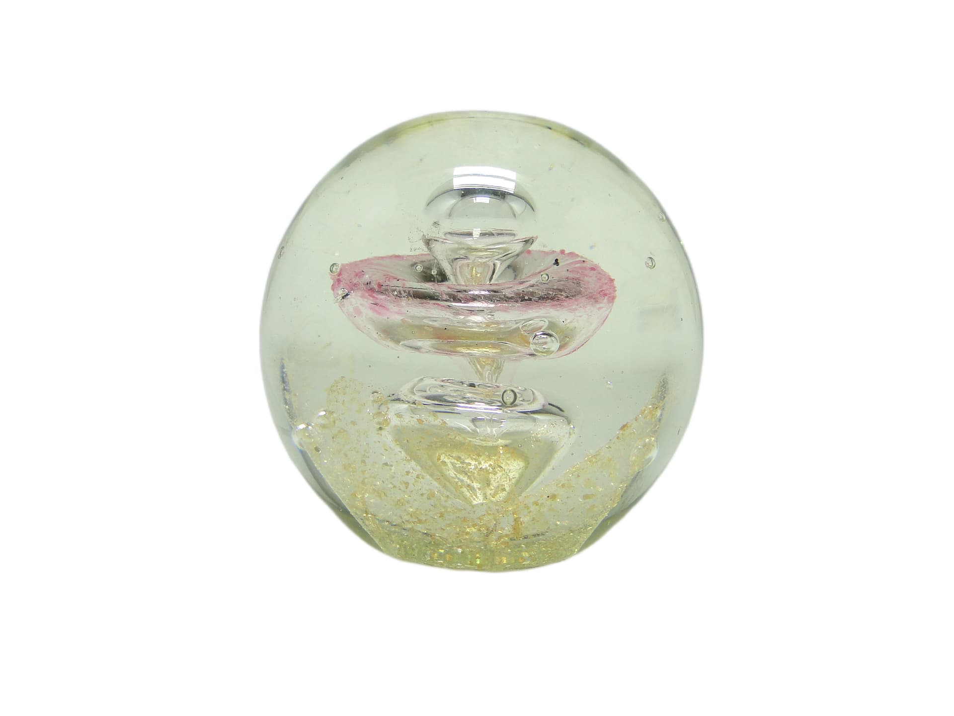 Paperweight, mid-century modern, glass, Murano, Italy, 1950s. - 96946