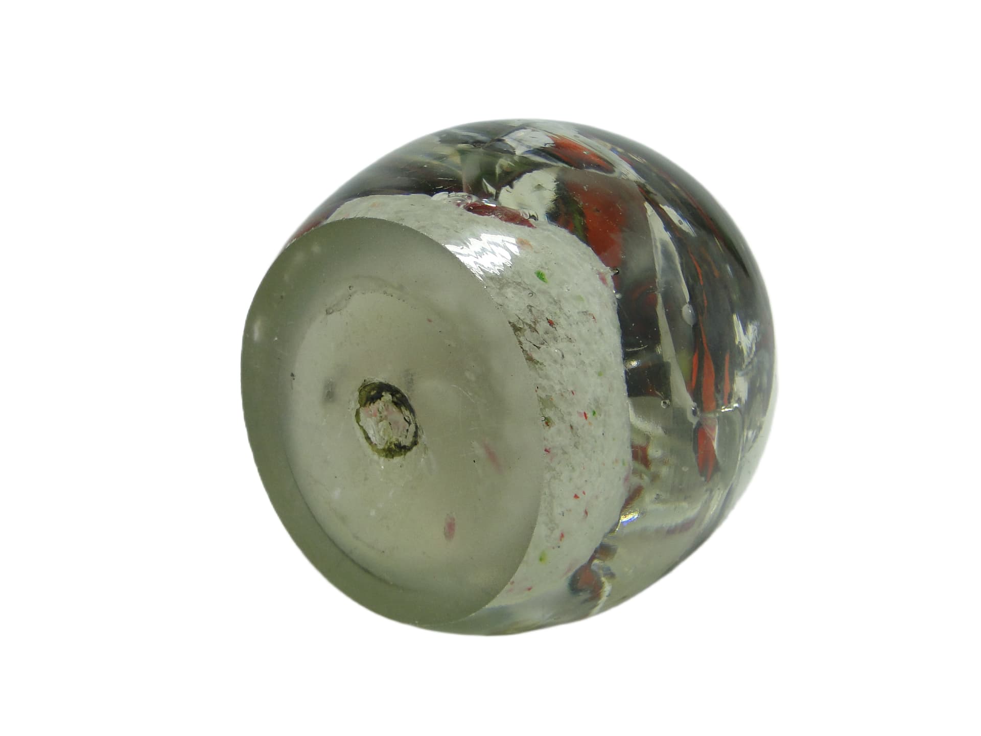 Mid-century modern paperweight, glass, Poland, 1950s. - 96962