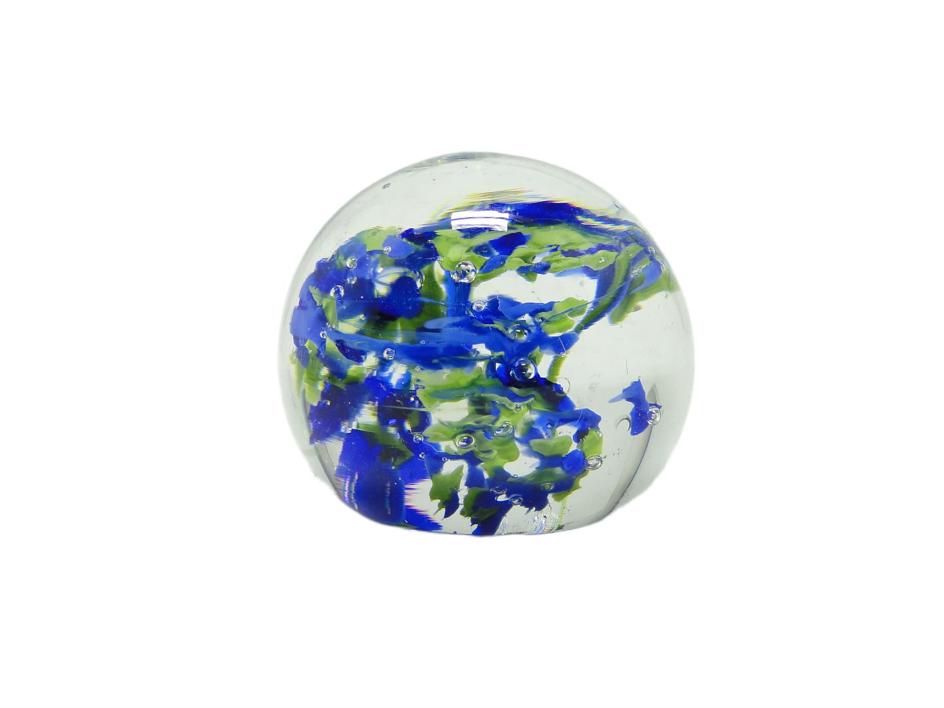 Mid-century modern paperweight, glass, Poland, 1950s. - 96969