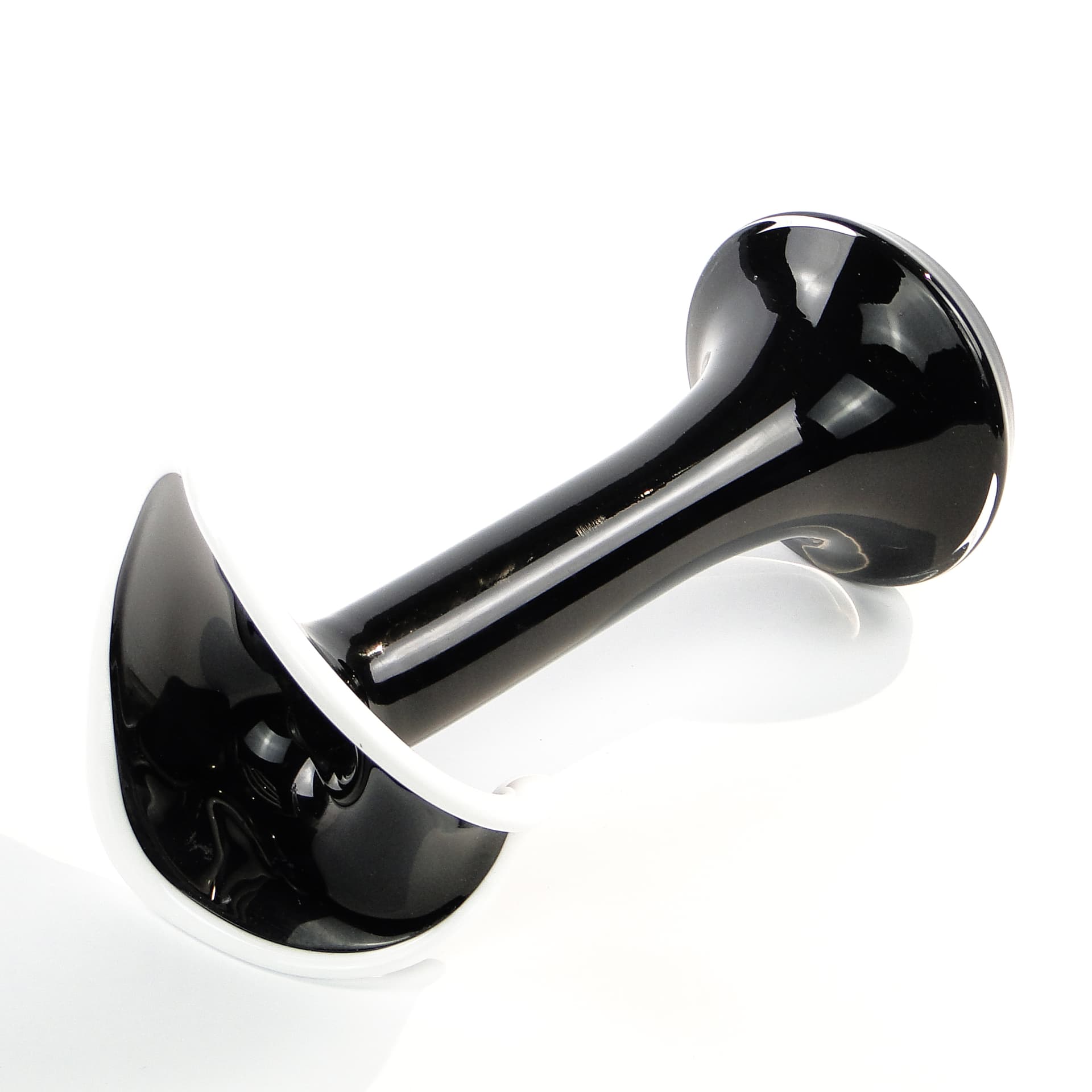 Wazon modernizm, szkło, Polska, lata 70. - 97465