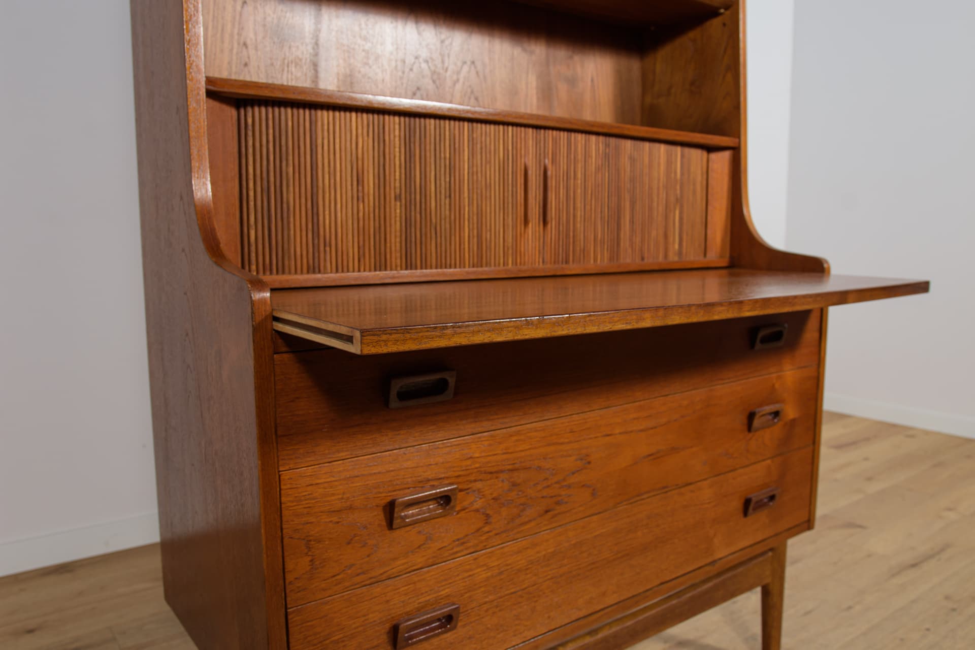 Regał, proj. J. Sorth, Bornholm, Dania, lata 60. - 94329