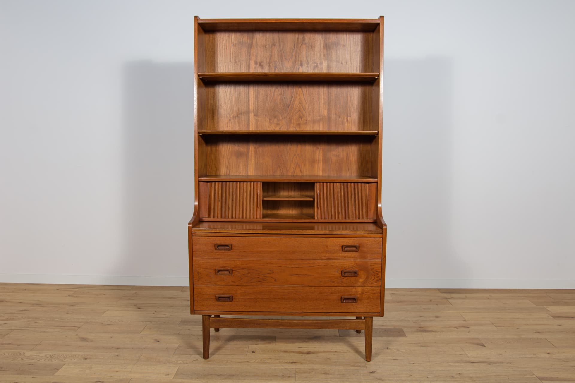 Regał, proj. J. Sorth, Bornholm, Dania, lata 60. - 94328