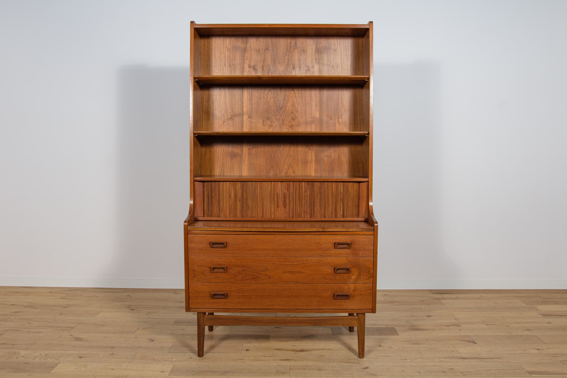 Regał, proj. J. Sorth, Bornholm, Dania, lata 60. - 94323