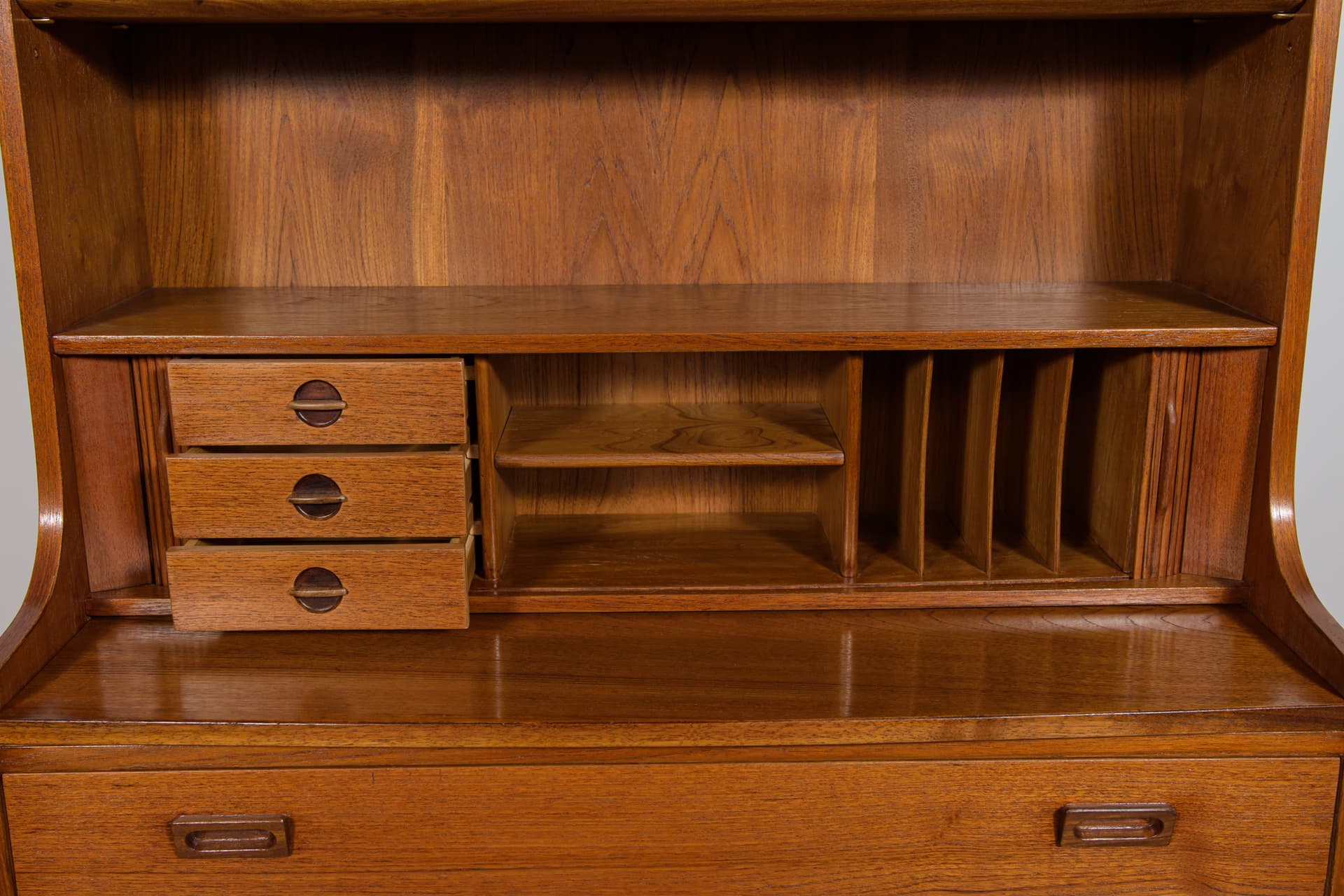 Regał, proj. J. Sorth, Bornholm, Dania, lata 60. - 94335