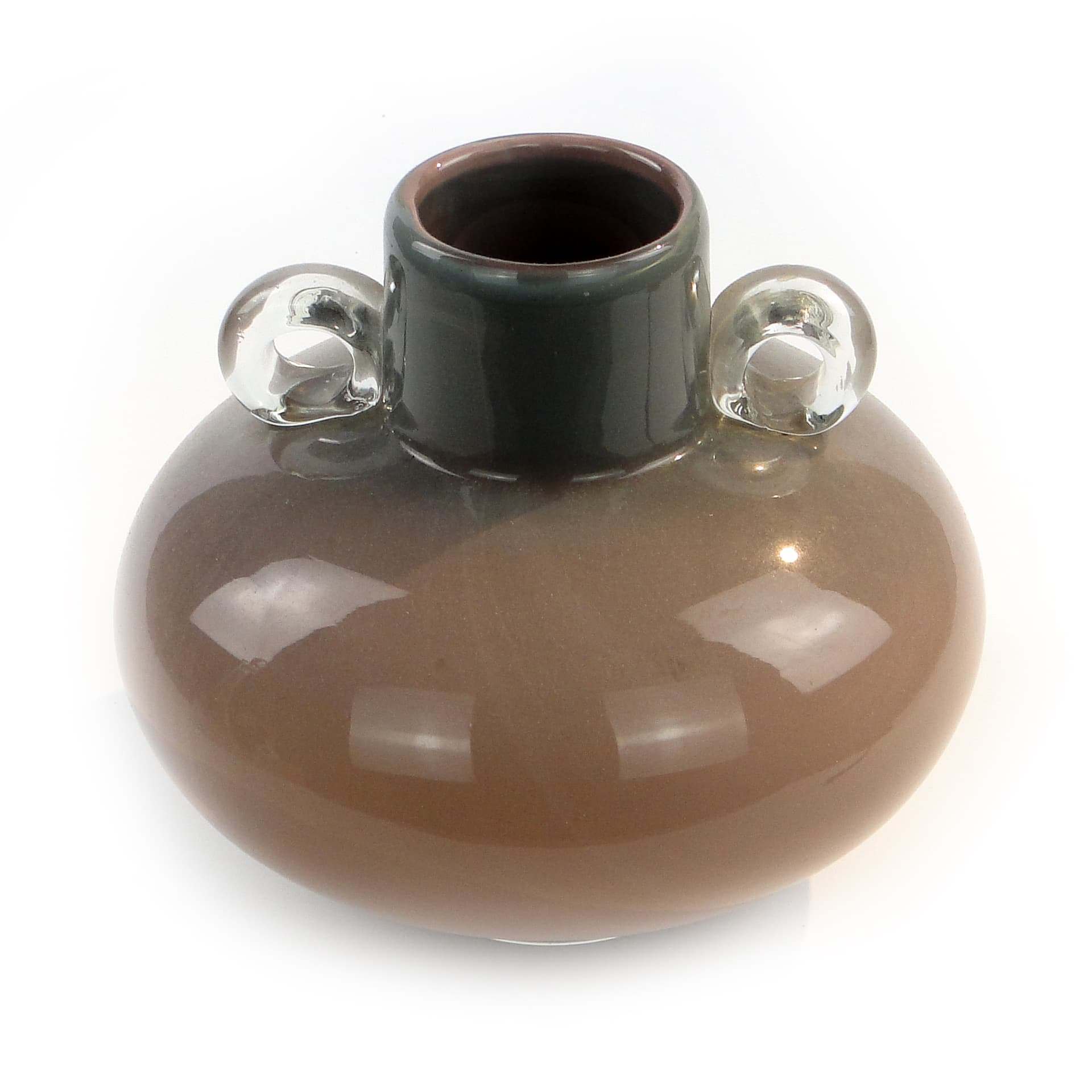 Wazon, mid-century modern, szkło, Polska, lata 70. - 97517