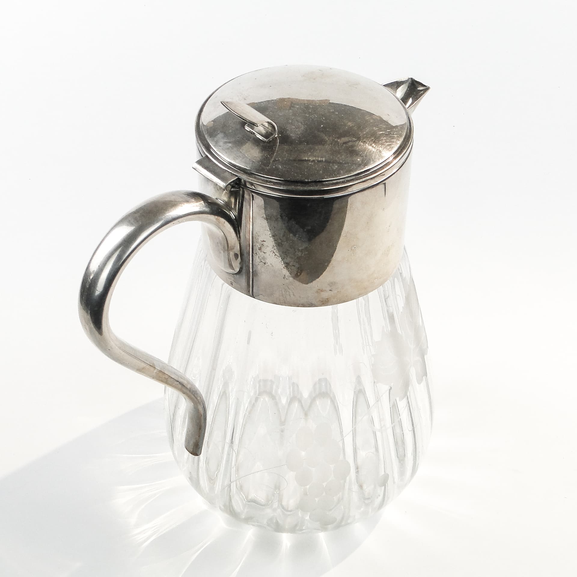 Dzban na wino Art Deco, szkło, Niemcy, lata 20. - 97542