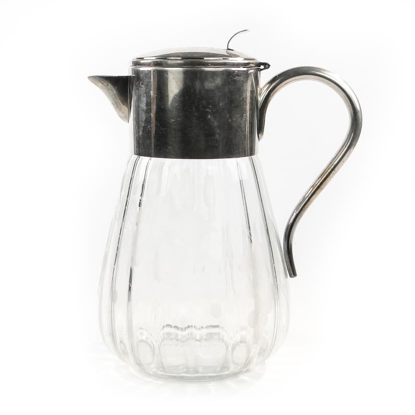 Dzban na wino Art Deco, szkło, Niemcy, lata 20.