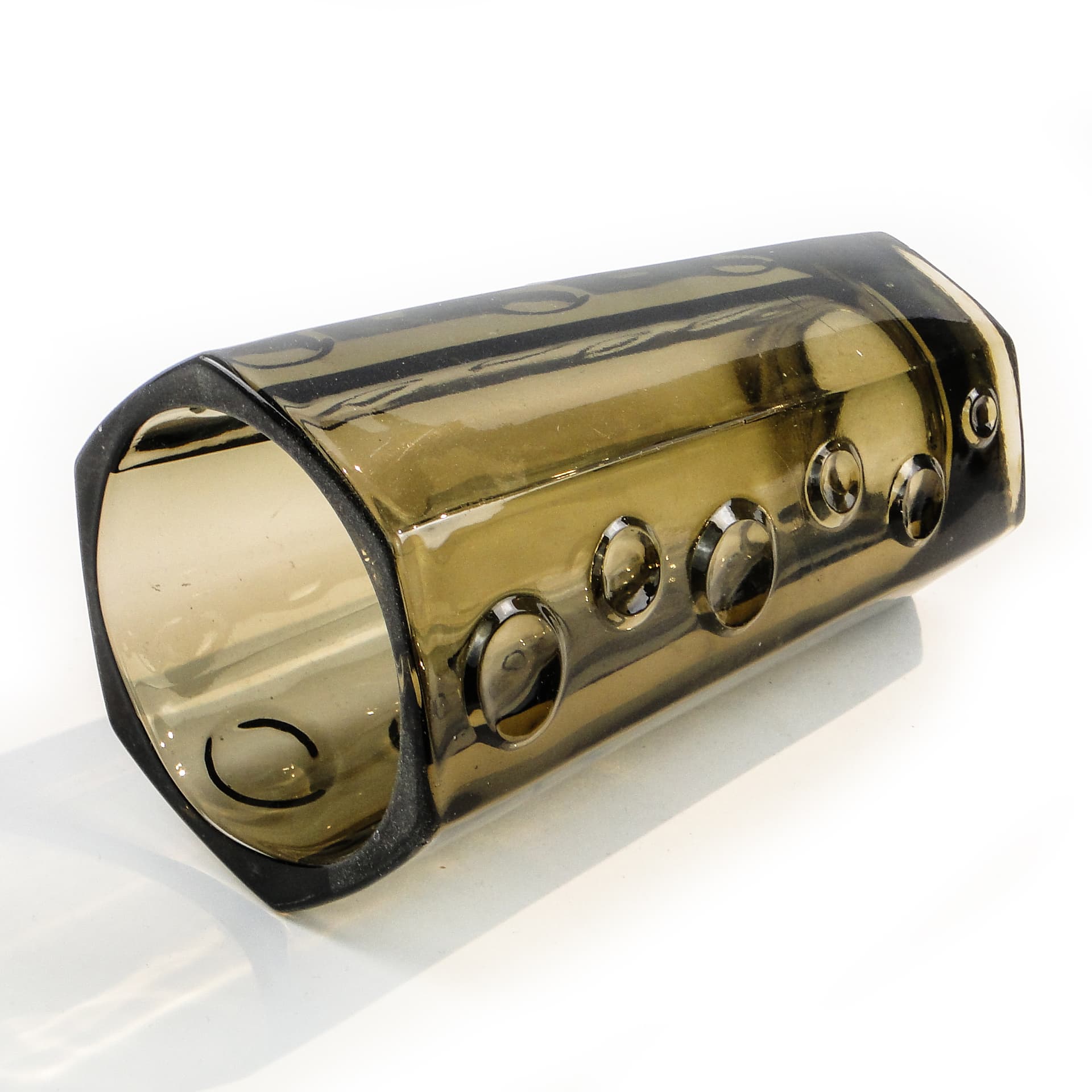 Wazon Mid-century modern, szkło, proj. J. S. Drost, Ząbkowice, Polska, lata 70. - 97571