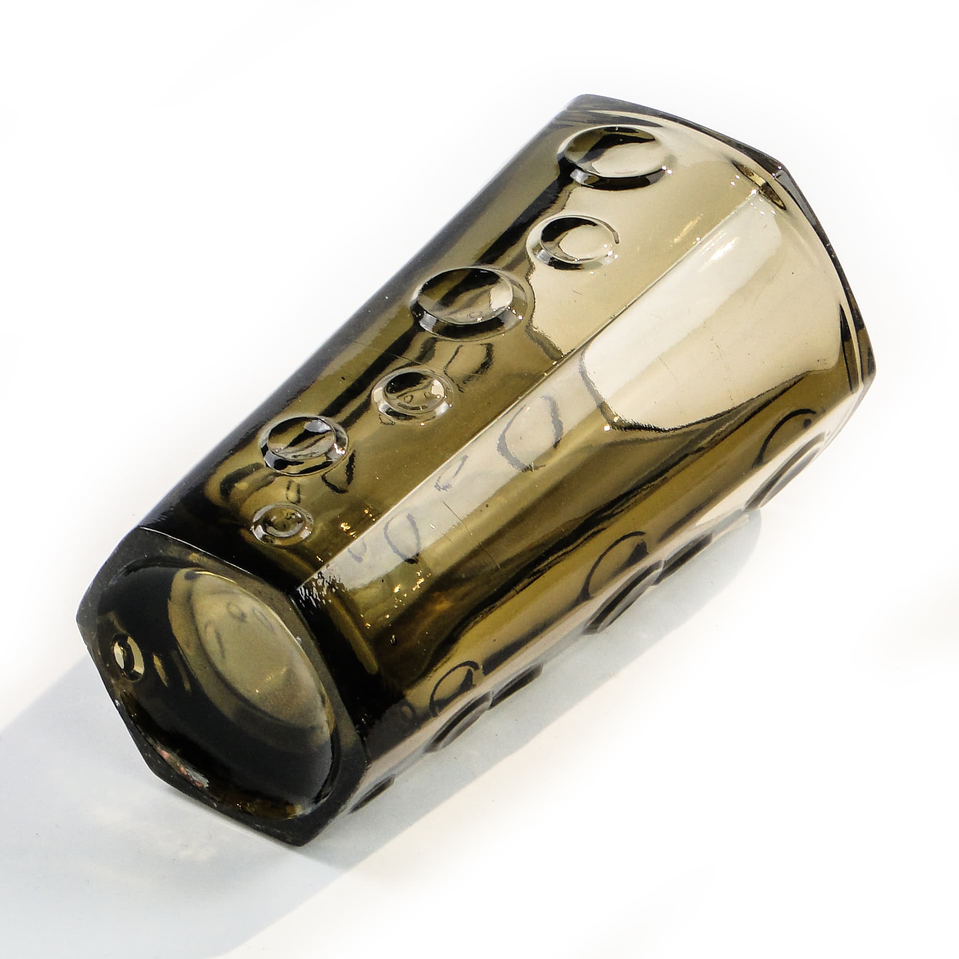 Wazon Mid-century modern, szkło, proj. J. S. Drost, Ząbkowice, Polska, lata 70. - 97570