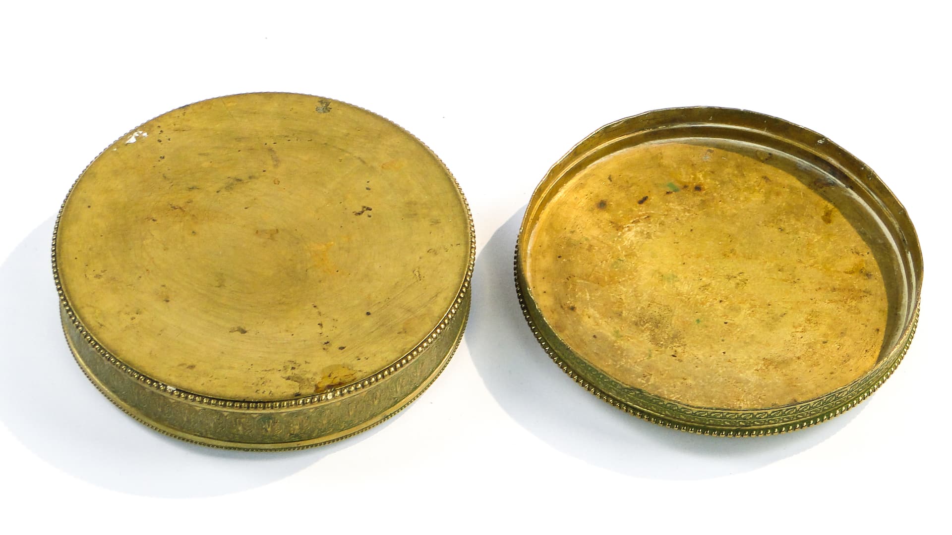 Bomboniera, Art Nouveau / Art Deco, brąz, Bracia Łopieńscy, Polska, lata 20. - 97602