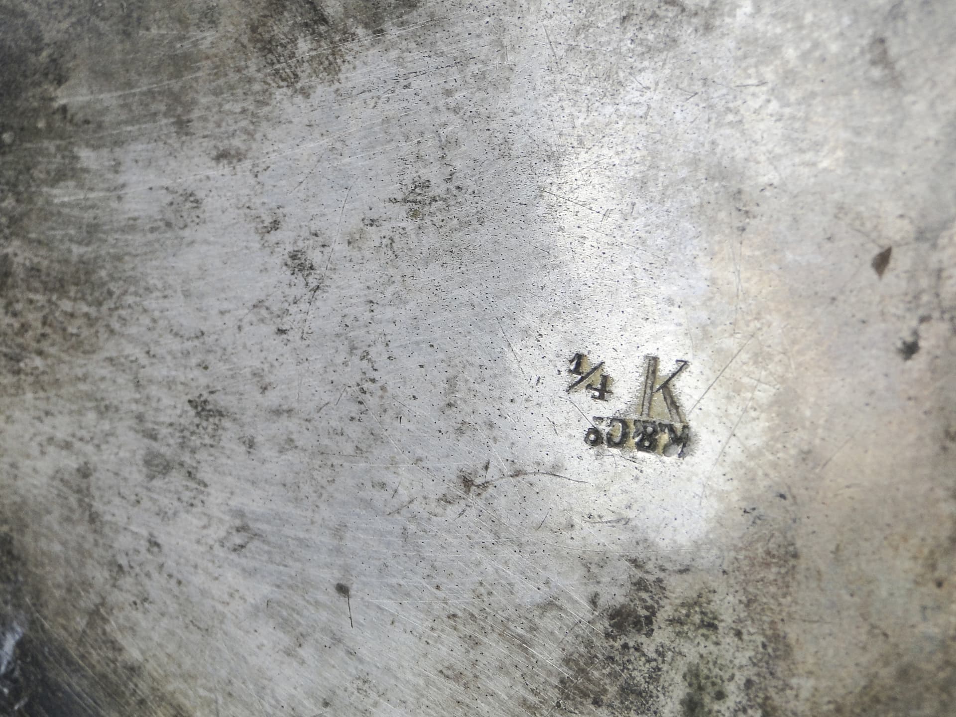 Cukiernica eliptyczna eklektyczna, mosiądz srebrzony, Austria, XIX w. - 97647