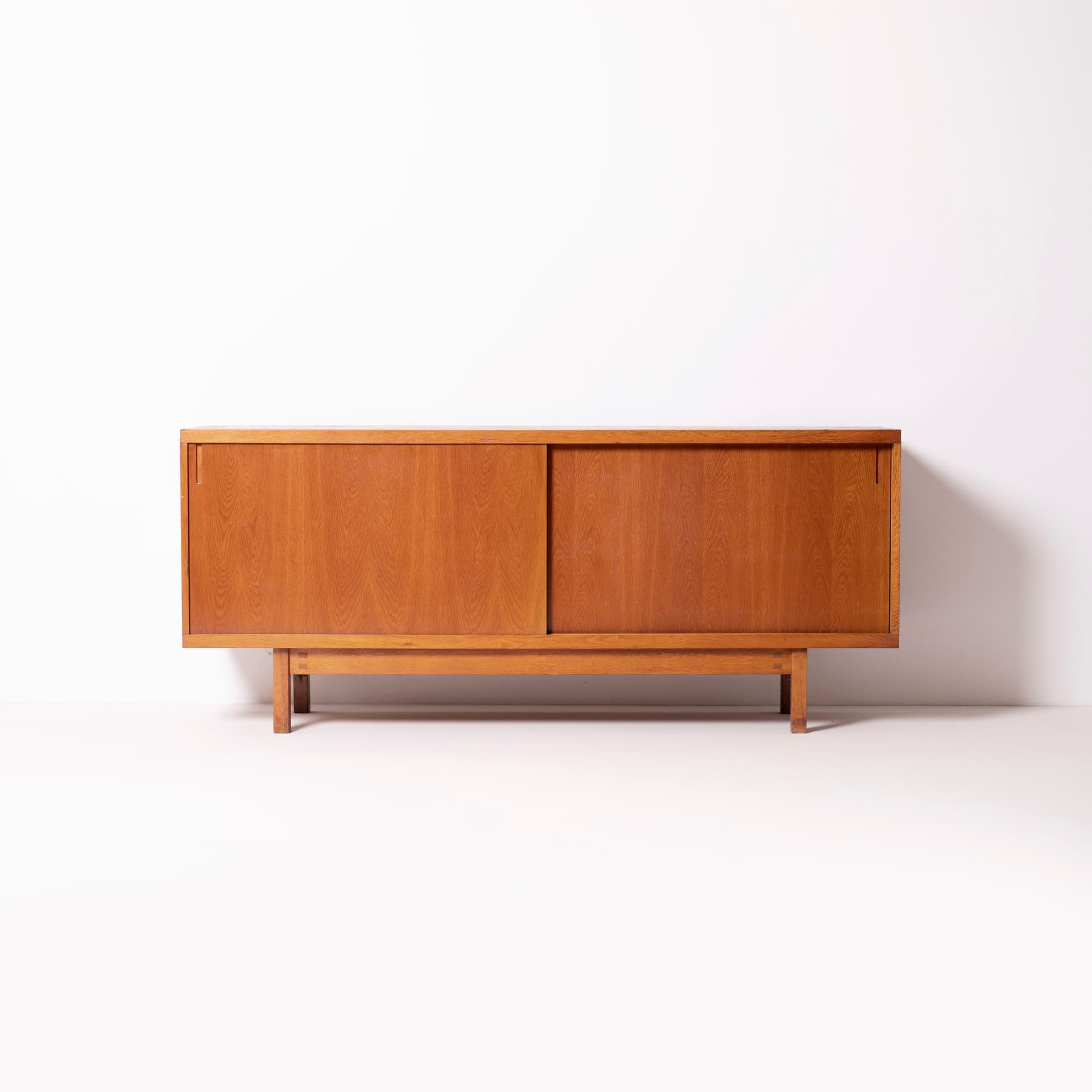 Sideboard ULU, light brown oak, Czechoslovakia, 1960s. - 95657