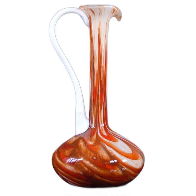 Wielobarwny wazon szklany, Florencja, Włochy, lata 60. - 7123