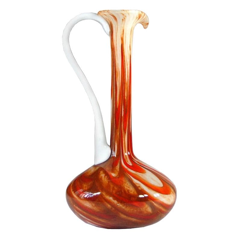 Wielobarwny wazon szklany, Florencja, Włochy, lata 60.