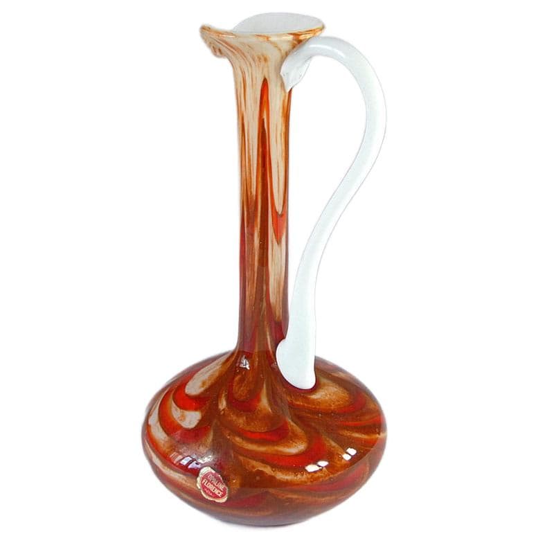 Wielobarwny wazon szklany, Florencja, Włochy, lata 60. - 7126