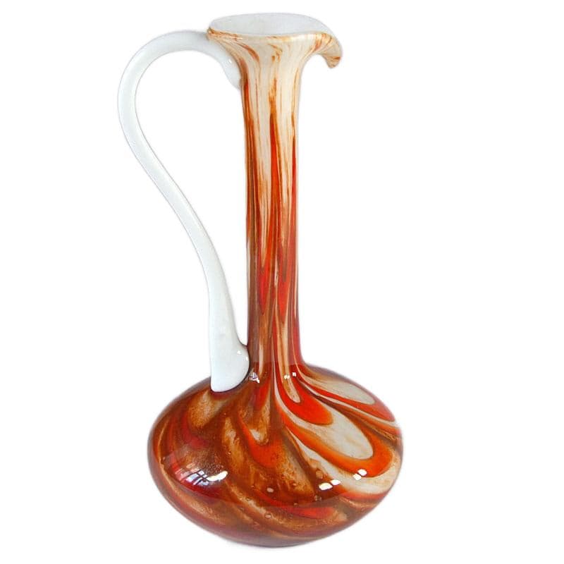 Wielobarwny wazon szklany, Florencja, Włochy, lata 60. - 7125