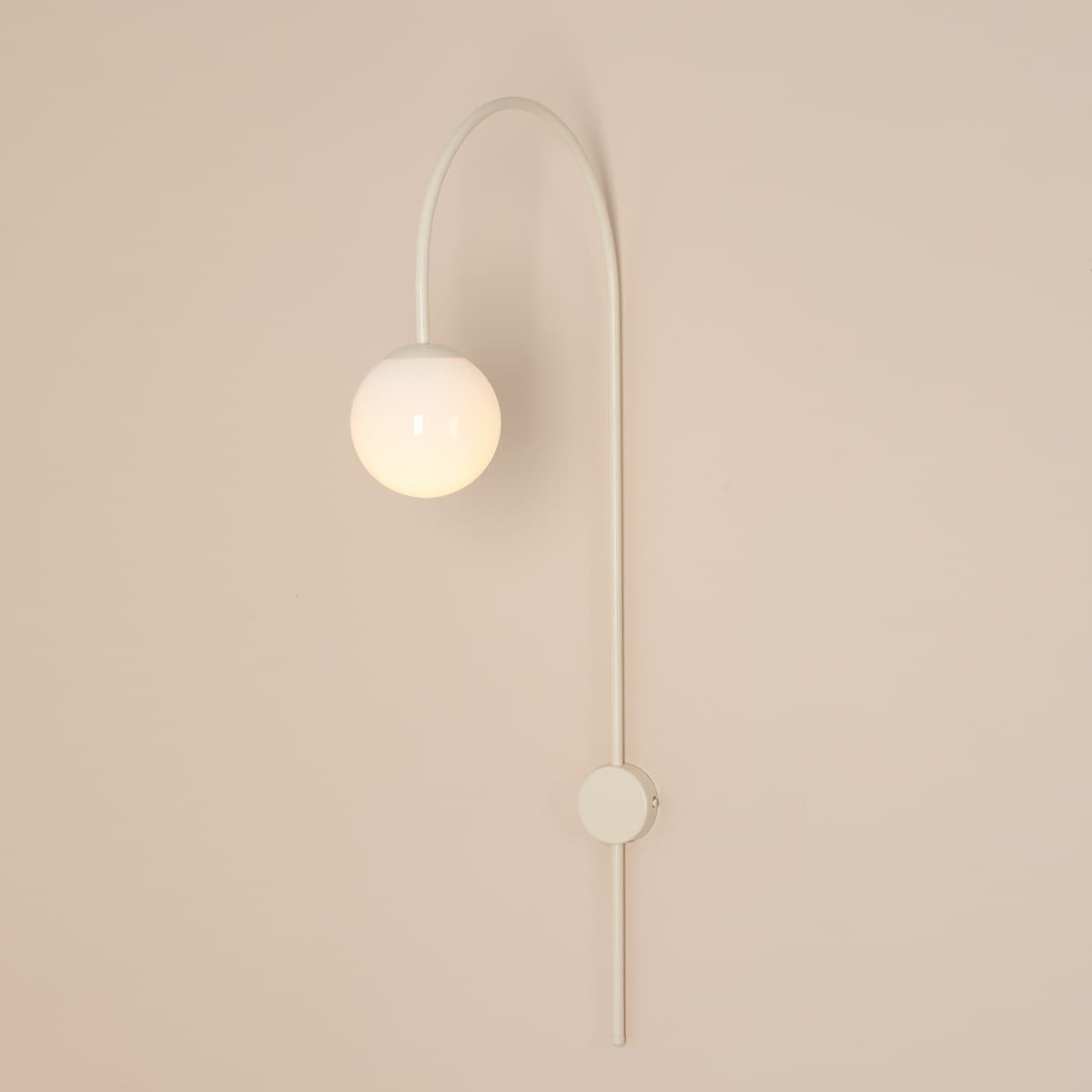 Kinkiet Una kremowy, Artera - 103390